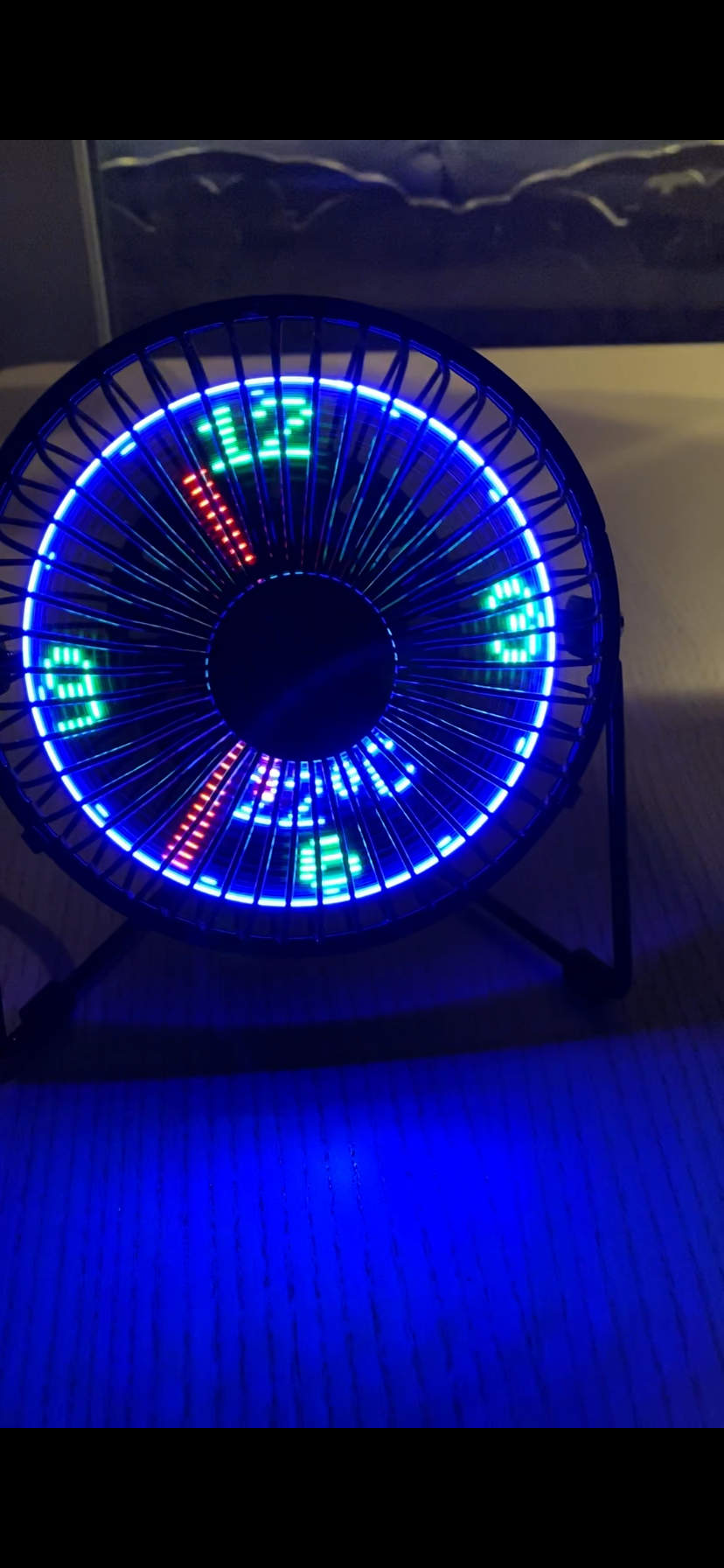 Fantom Tabletop USB LED cooling fan